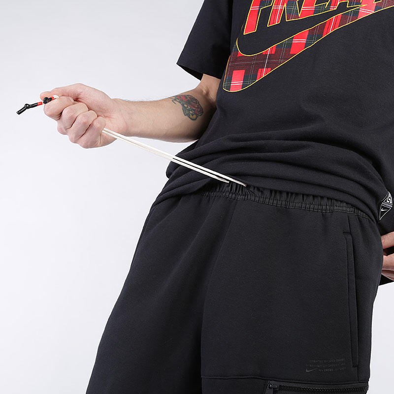 мужские черные брюки Nike Kyrie Fleece Pant BV9288-010 - цена, описание, фото 4